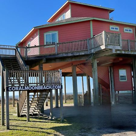 Stunning Beachfront 3 Bedroom Home, Coralmoonbeach Bolivar Peninsula Exterior foto